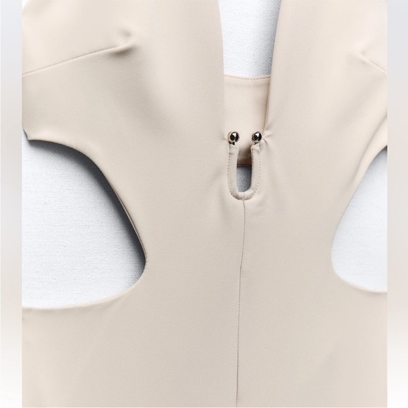 Zara NWT long halter jumpsuit - Picture 8 of 8